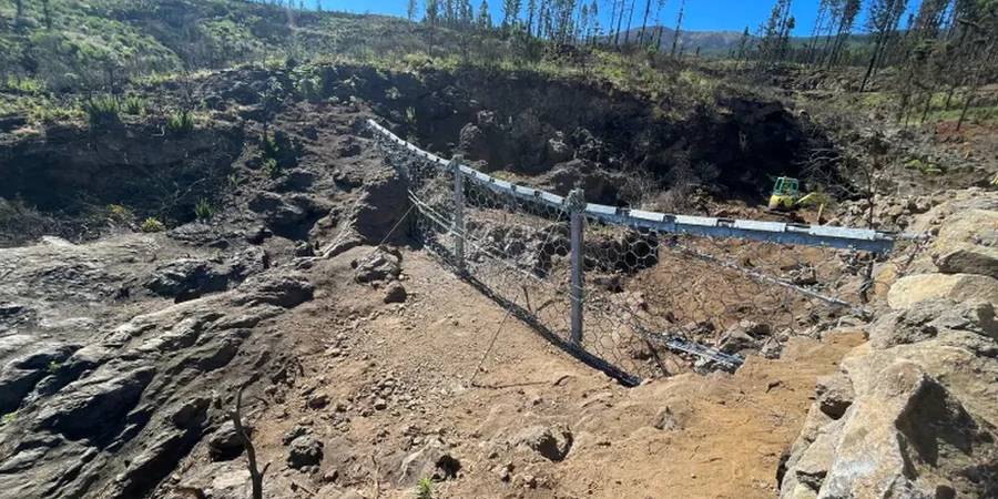 Illustrative image of Debris flow analysis in Chandler