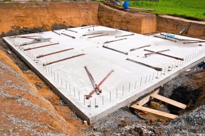 Illustrative image of Raft/mat foundation design in Chandler
