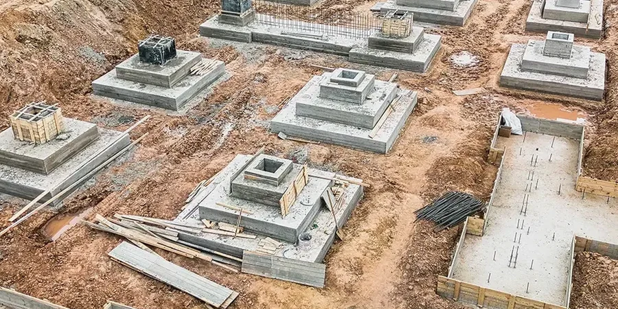 Illustrative image of Pile foundation design in Chandler